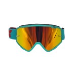 Ski, snowboard, motorcycling, cycling goggles, unisex, blue frame, multicolor lens, O22BM
